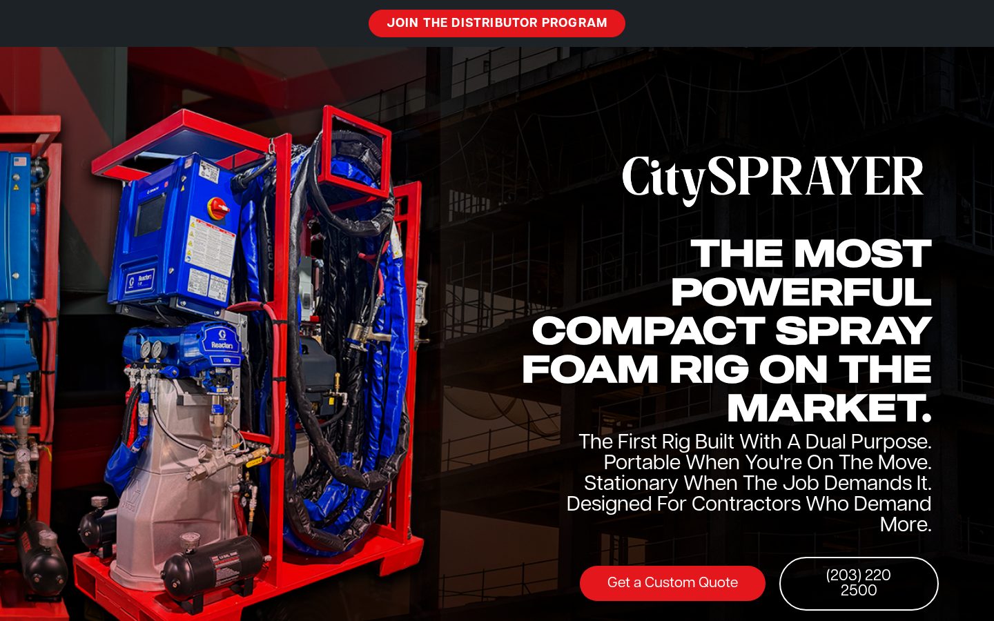 CitySprayer product website